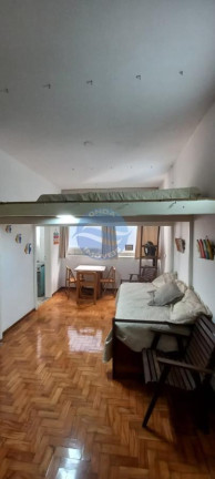 Imagem Kitnet com 1 Quarto à Venda, 30 m² em Boqueirão - Santos Imagem Kitnet com 1 Quarto à Venda, 30 m² em Boqueirão - Santos