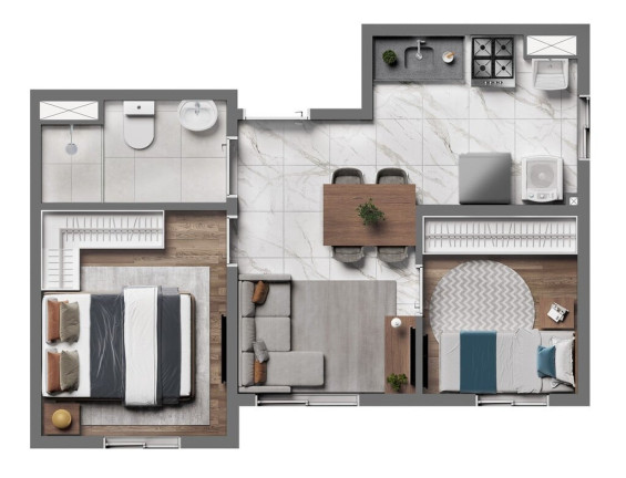 Imagem Apartamento com 2 Quartos à Venda, 34 m² em água Branca - São Paulo