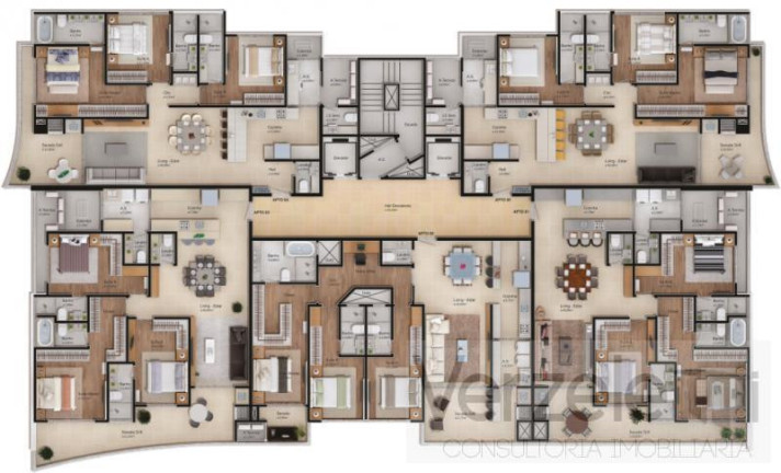 Imagem Apartamento com 3 Quartos à Venda, 144 m² em Praia Brava De Itajaí - Itajaí Imagem Apartamento com 3 Quartos à Venda, 144 m² em Praia Brava De Itajaí - Itajaí