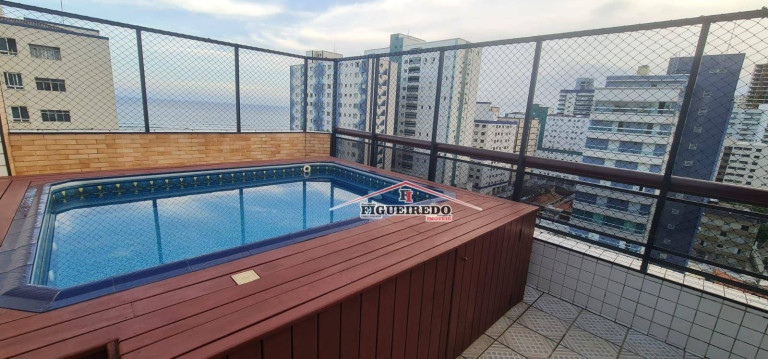 Imagem Cobertura com 3 Quartos à Venda, 136 m² em Guilhermina - Praia Grande