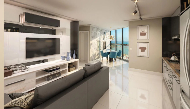 Imagem Apartamento com 1 Quarto à Venda, 59 m² em Canto Da Praia - Itapema