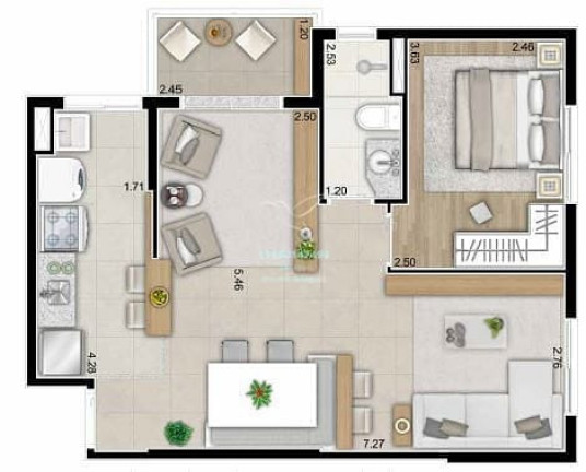 Imagem Apartamento com 2 Quartos à Venda, 55 m² em Vila São Luiz (valparaízo) - Barueri Imagem Apartamento com 2 Quartos à Venda, 55 m² em Vila São Luiz (valparaízo) - Barueri