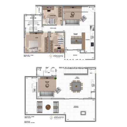 Imagem Apartamento com 3 Quartos à Venda, 75 m² em Centro - Pinhais Imagem Apartamento com 3 Quartos à Venda, 75 m² em Centro - Pinhais