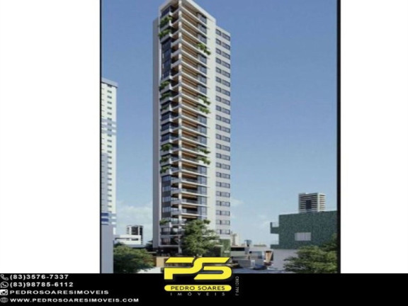 Apartamento com 3 Quartos à Venda, 142 m² em Tambaú - João Pessoa