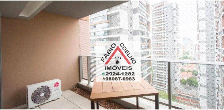 Imagem Apartamento com 1 Quarto à Venda, 43 m² em Brooklin - São Paulo