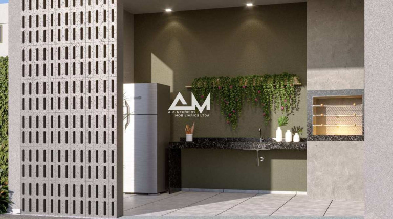 Imagem Apartamento com 2 Quartos à Venda, 45 m² em Três Barras - Contagem