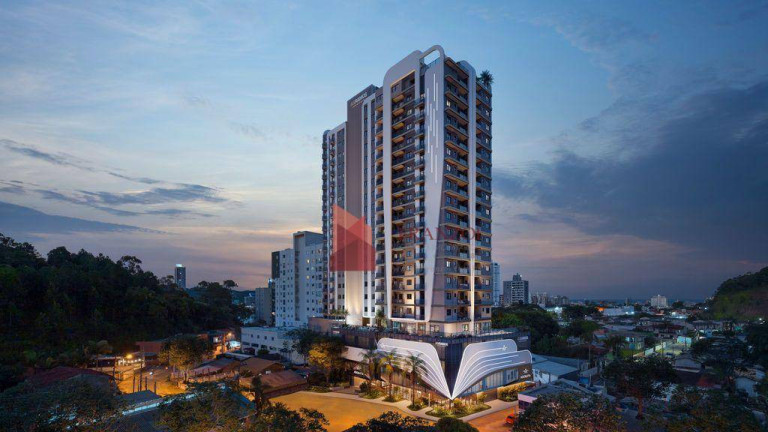 Imagem Apartamento com 2 Quartos à Venda, 67 m² em Praia Brava - Itajaí