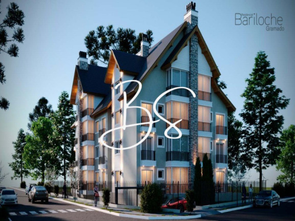 Apartamento com 2 Quartos à Venda, 71 m² em Av. Central - Gramado