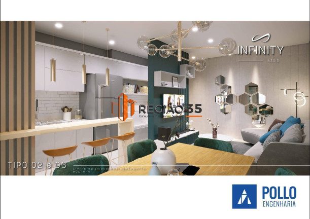 Imagem Apartamento com 2 Quartos à Venda, 54 m² em Centro - Poços De Caldas