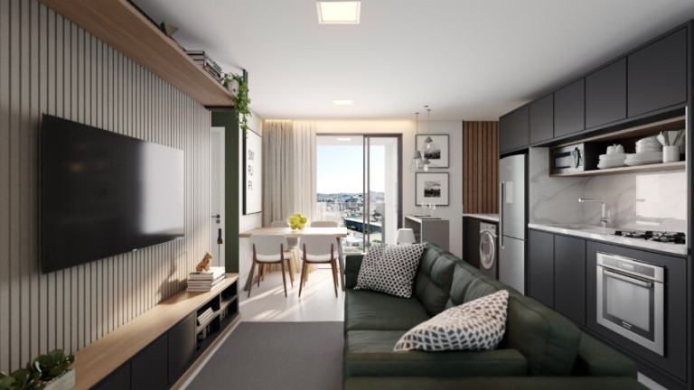 Imagem Apartamento com 1 Quarto à Venda, 33 m² em Itapema - Itapema