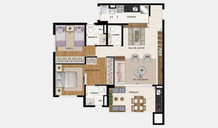 Imagem Apartamento com 2 Quartos à Venda, 135 m² em Picanço - Guarulhos Imagem Apartamento com 2 Quartos à Venda, 135 m² em Picanço - Guarulhos