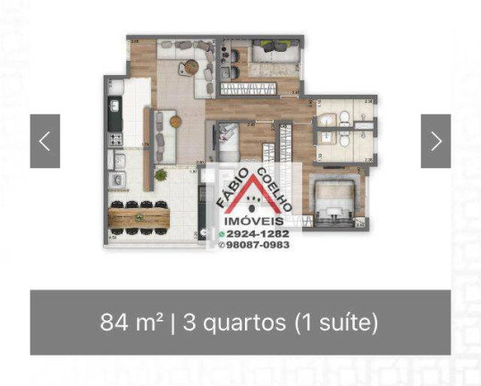 Imagem Apartamento com 3 Quartos à Venda, 84 m² em Vila Andrade - São Paulo Imagem Apartamento com 3 Quartos à Venda, 84 m² em Vila Andrade - São Paulo