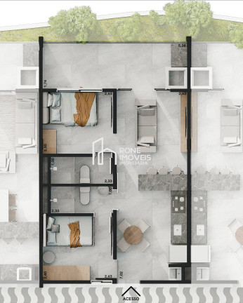 Imagem Apartamento com 2 Quartos à Venda, 50 m² em Salinópolis