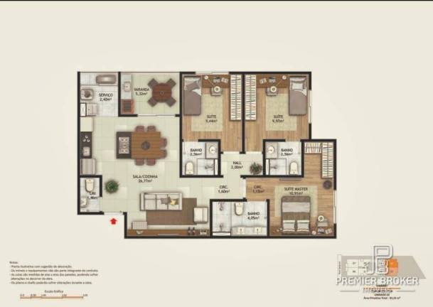 Imagem Apartamento com 2 Quartos à Venda, 104 m² em Agriões - Teresópolis Imagem Apartamento com 2 Quartos à Venda, 104 m² em Agriões - Teresópolis