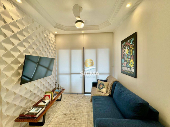 Apartamento com 3 Quartos à Venda, 85 m² em Enseada - Guarujá