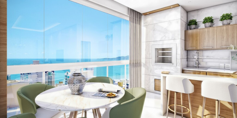 Imagem Apartamento com 4 Quartos à Venda, 137 m² em Meia Praia - Itapema