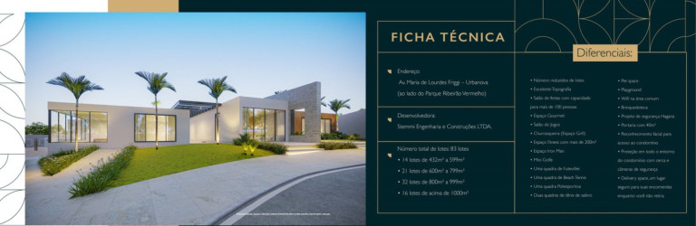 Imagem Terreno à Venda, 800 m² em Urbanova - São José Dos Campos Imagem Terreno à Venda, 800 m² em Urbanova - São José Dos Campos