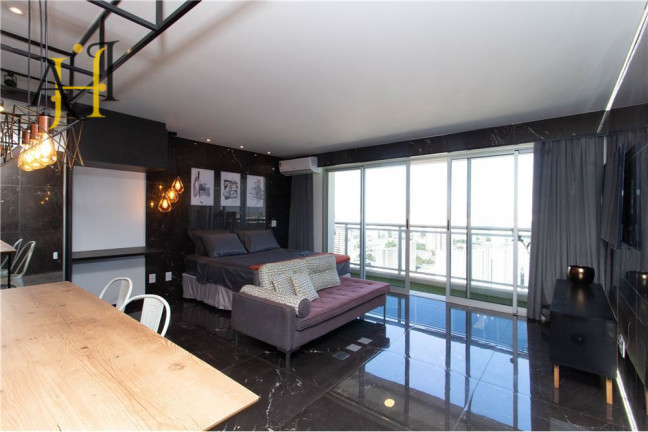 Apartamento com 1 Quarto à Venda, 45 m² em Santo Amaro - São Paulo