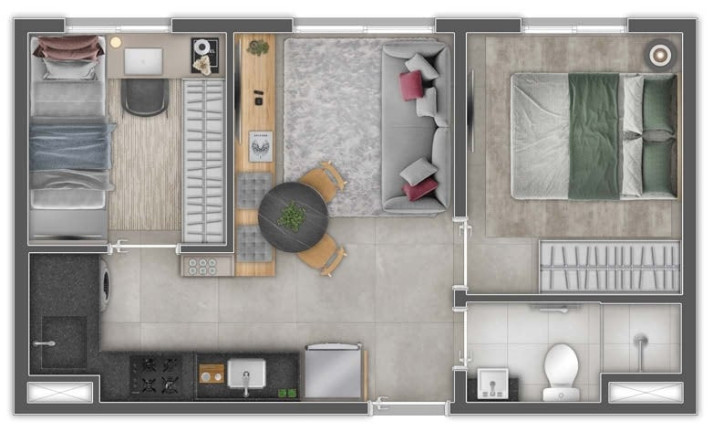 Imagem Apartamento com 2 Quartos à Venda, 43 m² em Ipiranga - São Paulo Imagem Apartamento com 2 Quartos à Venda, 43 m² em Ipiranga - São Paulo