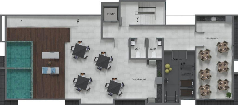 Imagem Apartamento com 1 Quarto à Venda, 24 m² em Intermares - Cabedelo Imagem Apartamento com 1 Quarto à Venda, 24 m² em Intermares - Cabedelo