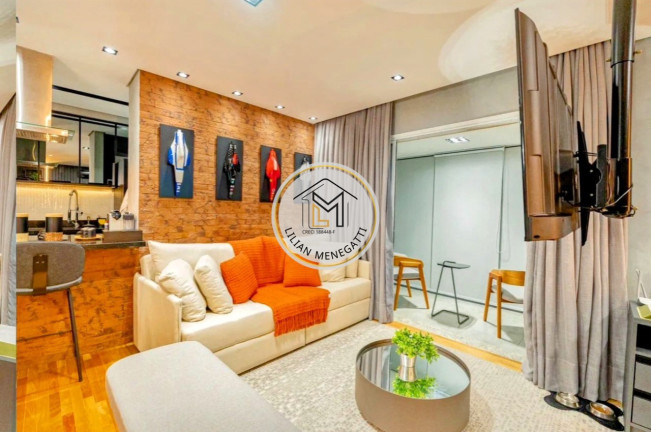 Imagem Imóvel com 1 Quarto à Venda, 52 m² em Alphaville - Santana De Parnaíba Imagem Imóvel com 1 Quarto à Venda, 52 m² em Alphaville - Santana De Parnaíba