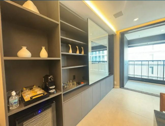 Imagem Apartamento com 1 Quarto para Alugar, 77 m² em Brooklin - São Paulo