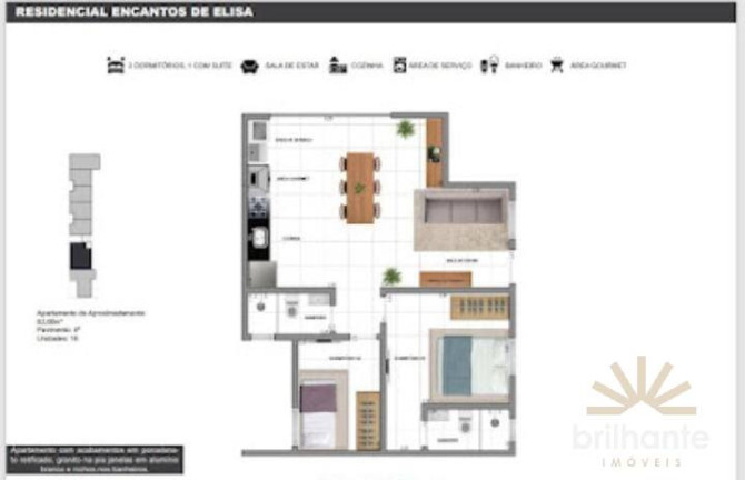 Imagem Apartamento com 2 Quartos à Venda, 50 m² em Chácara Santo Antônio (zona Leste) - São Paulo Imagem Apartamento com 2 Quartos à Venda, 50 m² em Chácara Santo Antônio (zona Leste) - São Paulo