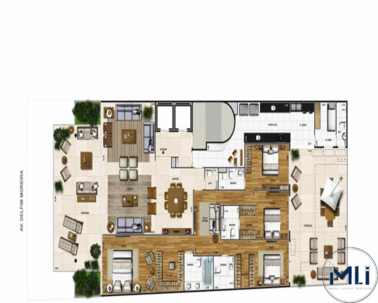Imagem Imóvel com 4 Quartos à Venda, 295 m² em Leblon - Rio De Janeiro