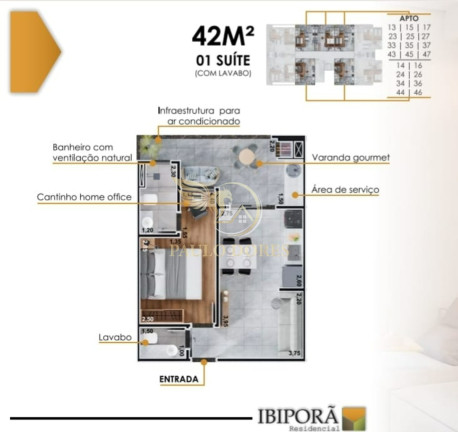 Imagem Apartamento com 1 Quarto à Venda, 42 m² em Perequê Açu - Ubatuba Imagem Apartamento com 1 Quarto à Venda, 42 m² em Perequê Açu - Ubatuba