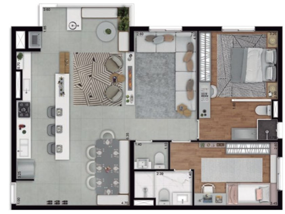 Imagem Apartamento com 3 Quartos à Venda, 86 m² em Centro - Barueri Imagem Apartamento com 3 Quartos à Venda, 86 m² em Centro - Barueri