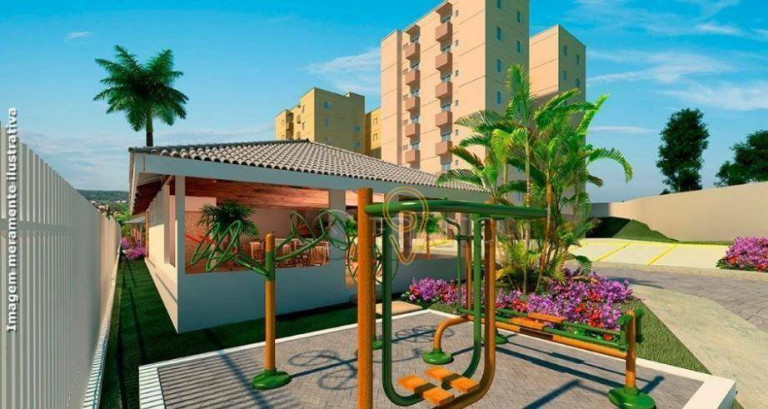 Imagem Apartamento com 2 Quartos à Venda, 53 m² em Loteamento Jardim Sol Nascente - Jacareí