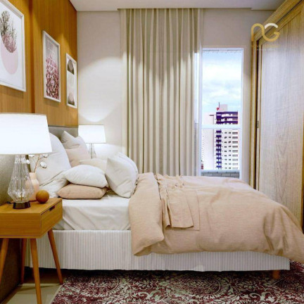 Imagem Apartamento com 1 Quarto à Venda, 39 m² em Vila Guilhermina - Praia Grande