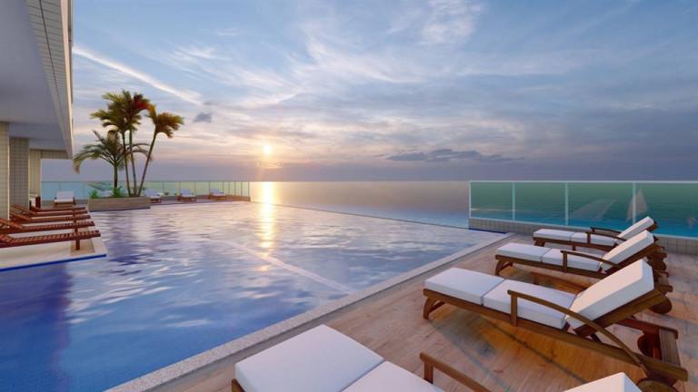 Imagem Apartamento com 2 Quartos à Venda, 78 m² em Jardim Lunamar - Mongagua