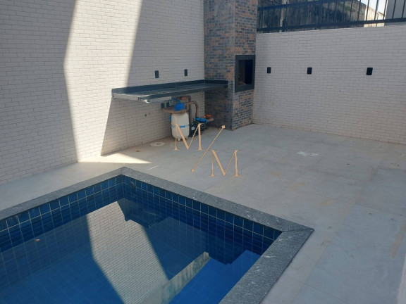 Imagem Casa com 3 Quartos à Venda, 140 m² em Boqueirão - Santos Imagem Casa com 3 Quartos à Venda, 140 m² em Boqueirão - Santos