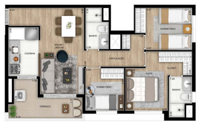 Imagem Apartamento com 2 Quartos à Venda, 47 m² em Lapa - São Paulo Imagem Apartamento com 2 Quartos à Venda, 47 m² em Lapa - São Paulo