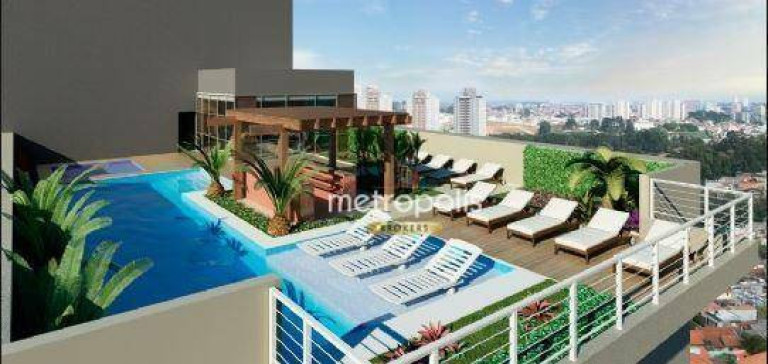 Imagem Loft com 1 Quarto à Venda, 36 m² em Jardim Do Mar - São Bernardo Do Campo