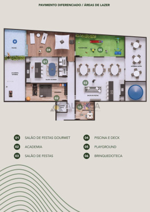 Imagem Apartamento com 3 Quartos à Venda, 74 m² em Centro - Navegantes