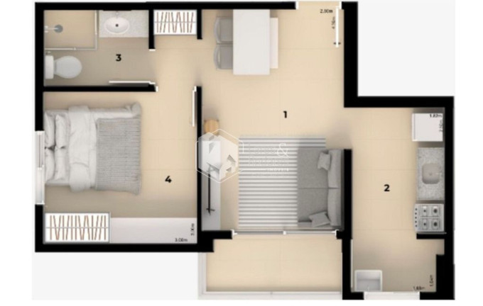 Imagem Apartamento com 1 Quarto à Venda, 42 m² em Santana - São Paulo Imagem Apartamento com 1 Quarto à Venda, 42 m² em Santana - São Paulo