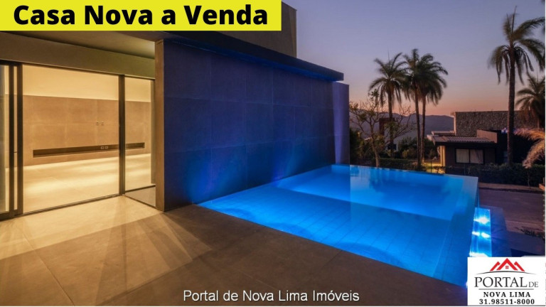 Imagem Casa com 4 Quartos à Venda, 581 m² em Quintas Do Sol - Nova Lima Imagem Casa com 4 Quartos à Venda, 581 m² em Quintas Do Sol - Nova Lima