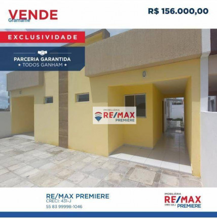 Casa com 2 Quartos à Venda, 56 m² em Gramame - João Pessoa