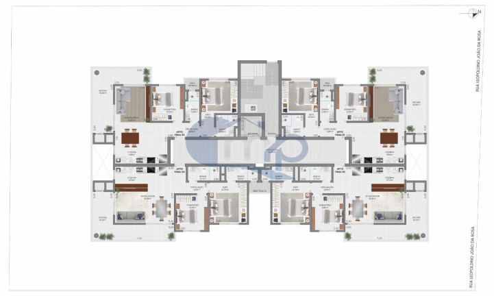 Imagem Apartamento com 2 Quartos à Venda, 103 m² em Praia Da Cal - Torres Imagem Apartamento com 2 Quartos à Venda, 103 m² em Praia Da Cal - Torres
