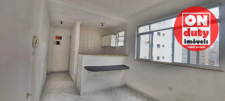 Imagem Apartamento com 1 Quarto à Venda, 38 m² em Embaré - Santos
