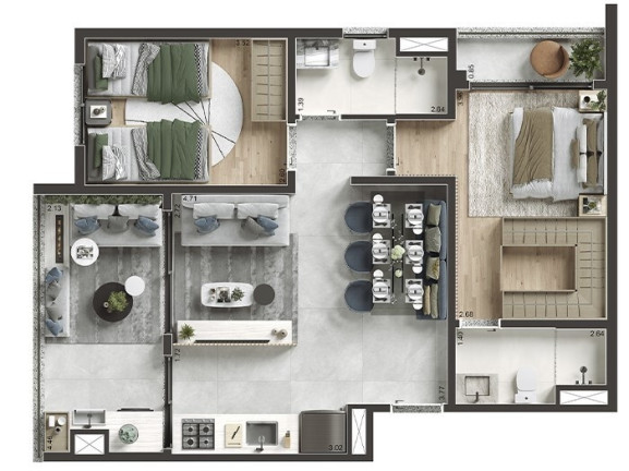 Imagem Apartamento com 2 Quartos à Venda, 50 m² em Saúde - São Paulo Imagem Apartamento com 2 Quartos à Venda, 50 m² em Saúde - São Paulo