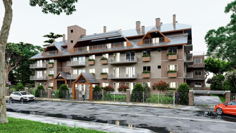 Imagem Apartamento com 2 Quartos à Venda, 63 m² em Carazal - Gramado