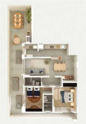 Imagem Apartamento com 2 Quartos à Venda, 76 m² em Guilhermina - Praia Grande Imagem Apartamento com 2 Quartos à Venda, 76 m² em Guilhermina - Praia Grande