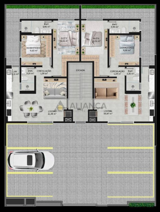Imagem Apartamento com 2 Quartos à Venda, 62 m² em Centro - Navegantes