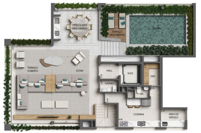 Imagem Cobertura com 3 Quartos à Venda, 392 m² em Moema - São Paulo