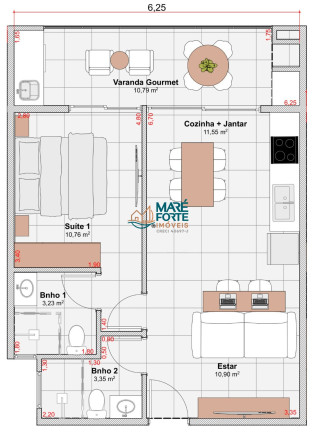 Imagem Apartamento com 1 Quarto à Venda, 39 m² em Toninhas - Ubatuba Imagem Apartamento com 1 Quarto à Venda, 39 m² em Toninhas - Ubatuba