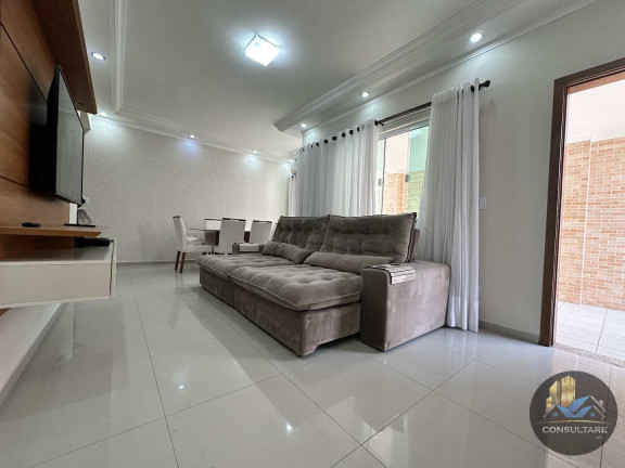 Imagem Casa com 3 Quartos para Alugar, 137 m² em Marapé - Santos