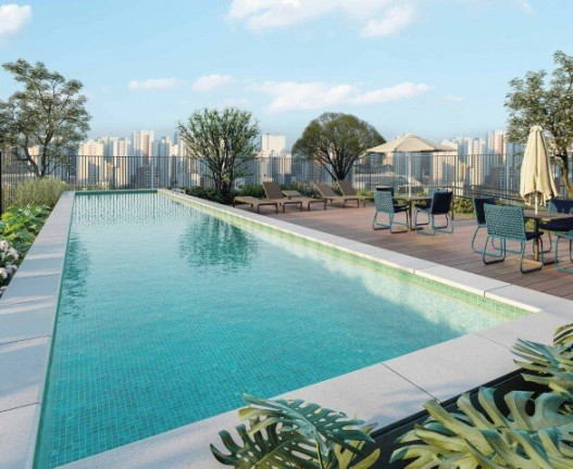 Imagem Apartamento com 1 Quarto à Venda, 34 m² em Brooklin - São Paulo